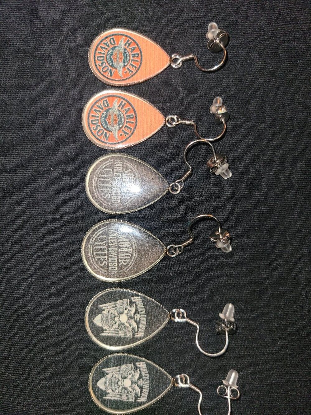 Stainless steel earring lot of 3